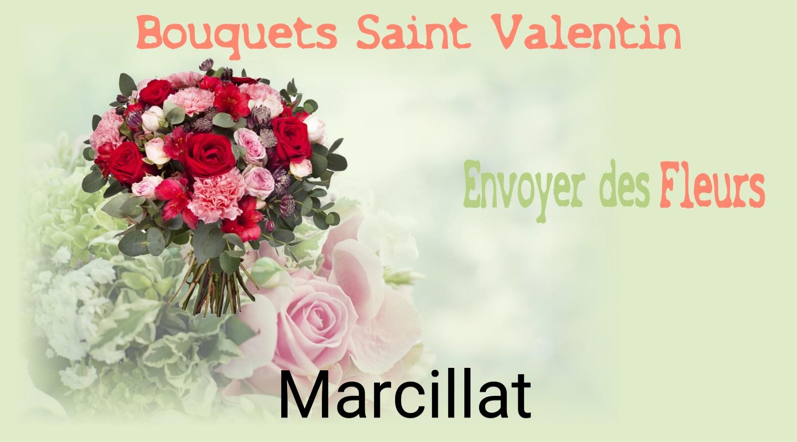 Roses de Saint-Valentin livrées à Marcillat